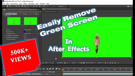 applying green screen effect in Canva